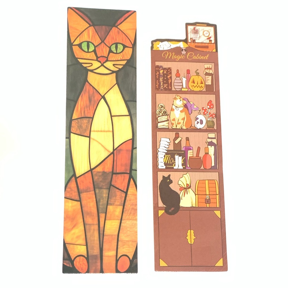 New Cat Bookmarks Set
